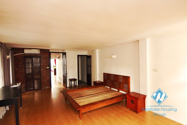 01 bedroom apartment for rent in Truc bach area, large balcony view to the lake, Ba Dinh, Hanoi